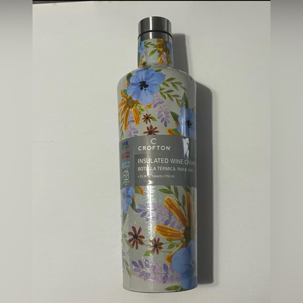 Crofton Insulated Wine Carafe - Floral Design